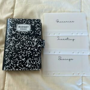 Budget Binder|Cash Stuffing Binder|Budgeting Binders| Budget Planner | A6 Binder